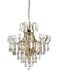 Rosina French Gold Crystal Ceiling Lights Diyas Multi Arm Crystal Fittings Rosina French Gold Crystal Ceiling Lights Diyas Multi Arm Crystal Fittings